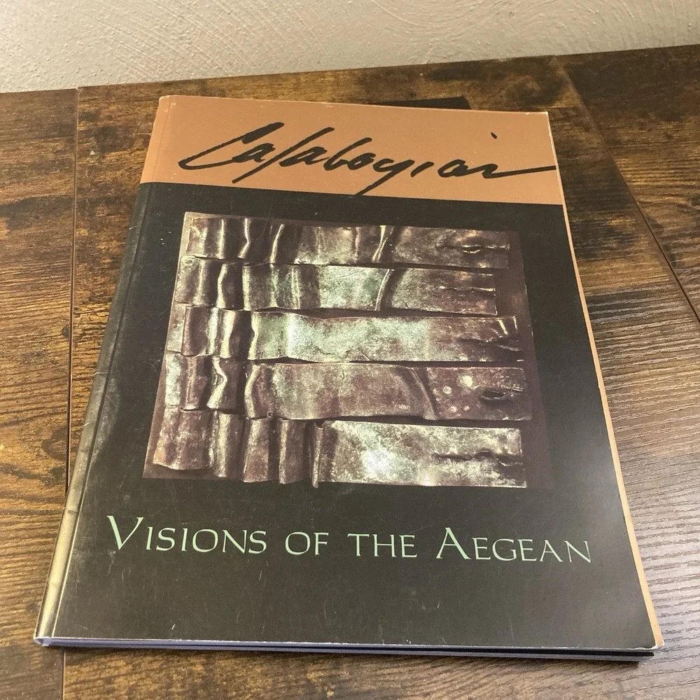 Visions of the Aegean Abstract Sculpture Art Exhibition Book Peter Calaboyias